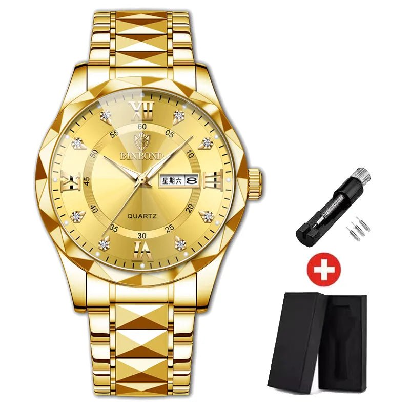 Elegant Luxury Men's Watch - Affordable Sophistication - Supersell