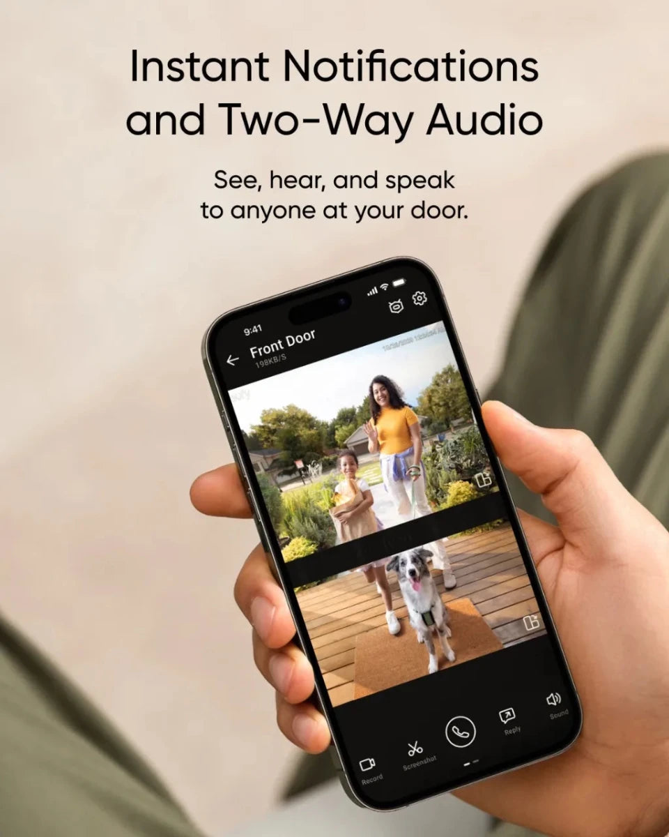 eufy Security Dual Video Doorbell E340 Camera - Supersell