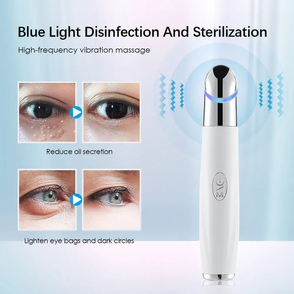 Eye Massager – Heated Vibration Therapy for Dark Circles & Puffiness - Supersell
