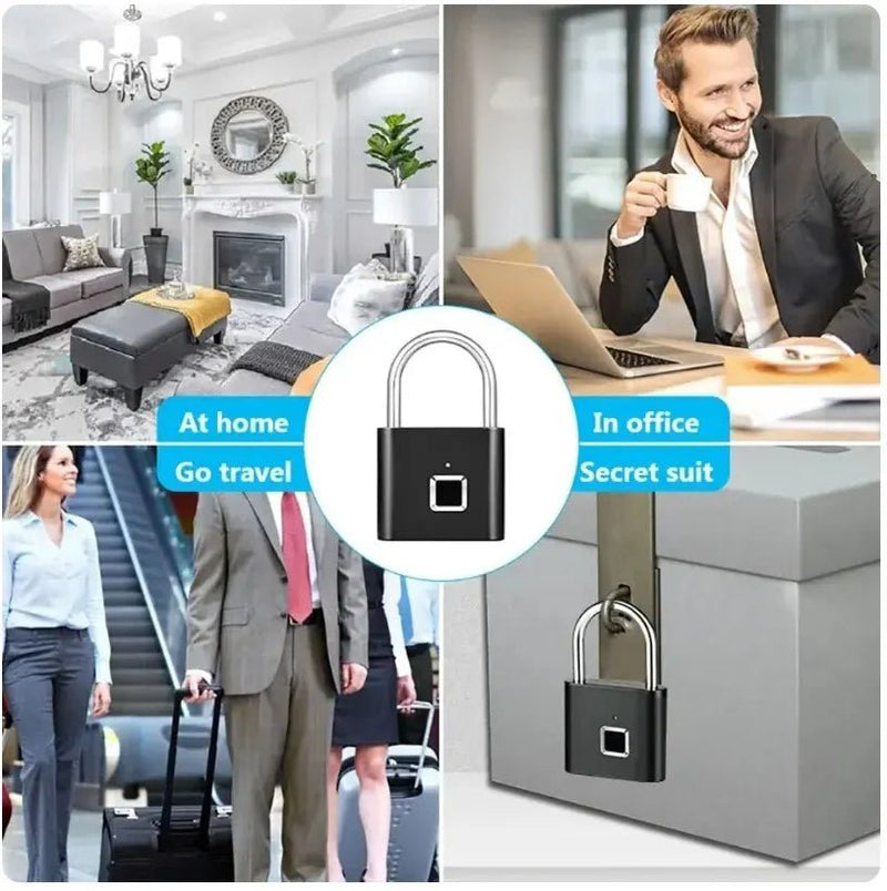Fingerprint Lock Keyless Waterproof Anti - Theft Smart Lock - Supersell