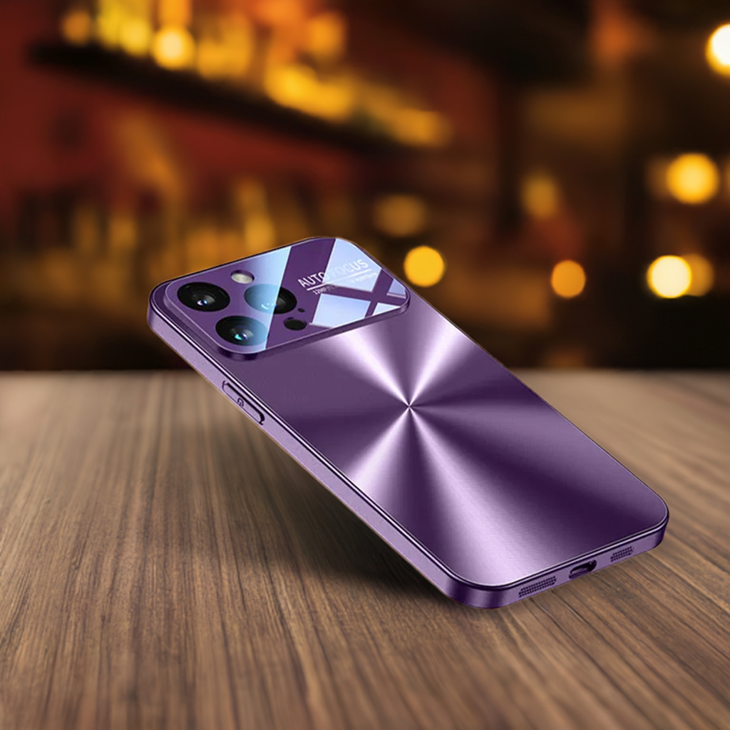 3d Metal Aurora Cover For iPhone