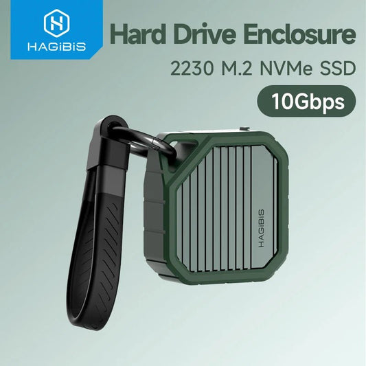 Hagibis 2230 Mini NVMe SSD Enclosure 10Gbps USB 3.2 Portable Case - Supersell