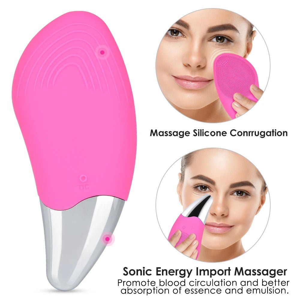 Hailicare Silicone Face Brush – Electric Deep Cleansing Massager - Supersell