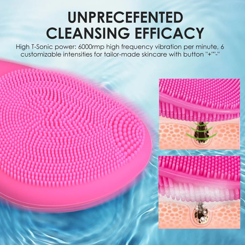 Hailicare Silicone Face Brush – Electric Deep Cleansing Massager - Supersell