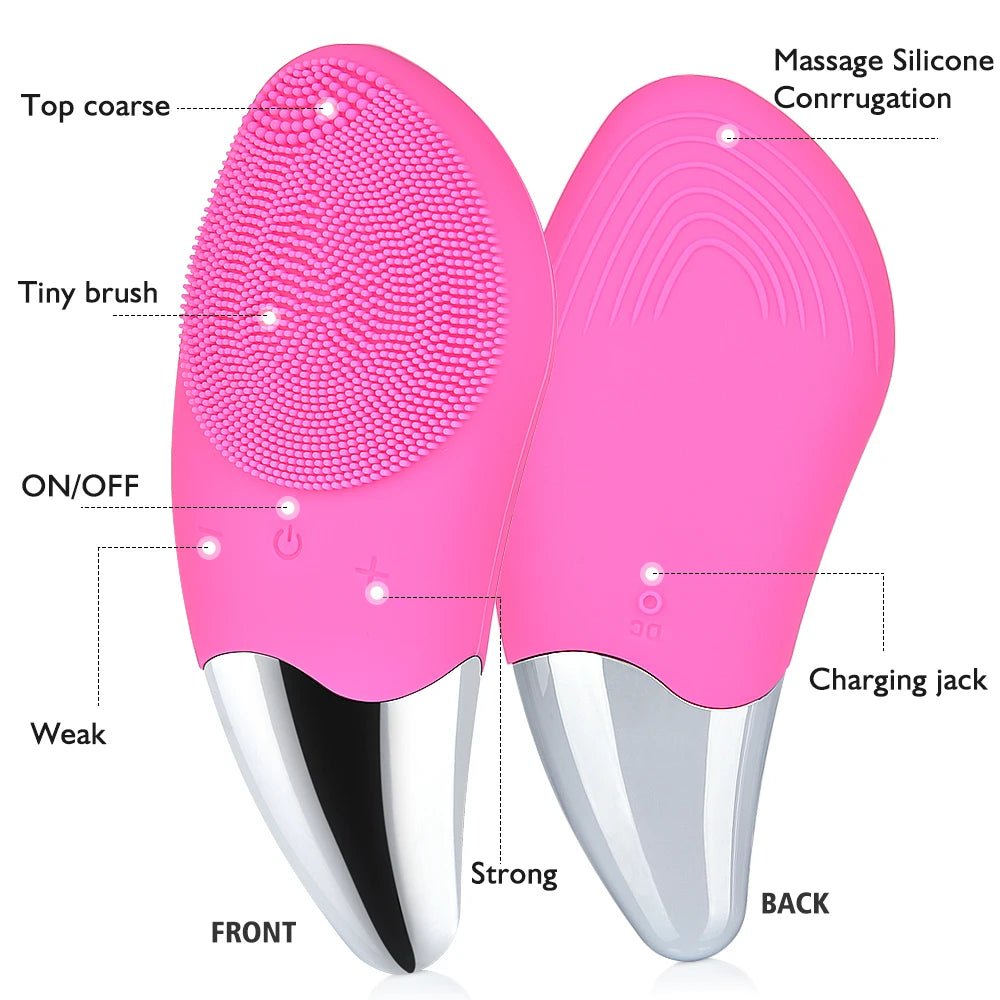 Hailicare Silicone Face Brush – Electric Deep Cleansing Massager - Supersell