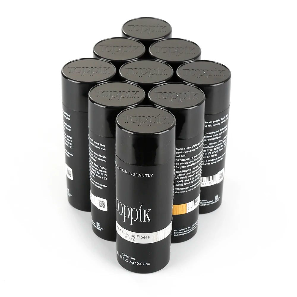 Hair Fiber Spray 27.5g | Natural Keratin Thickening Spray 9 Colours - Supersell