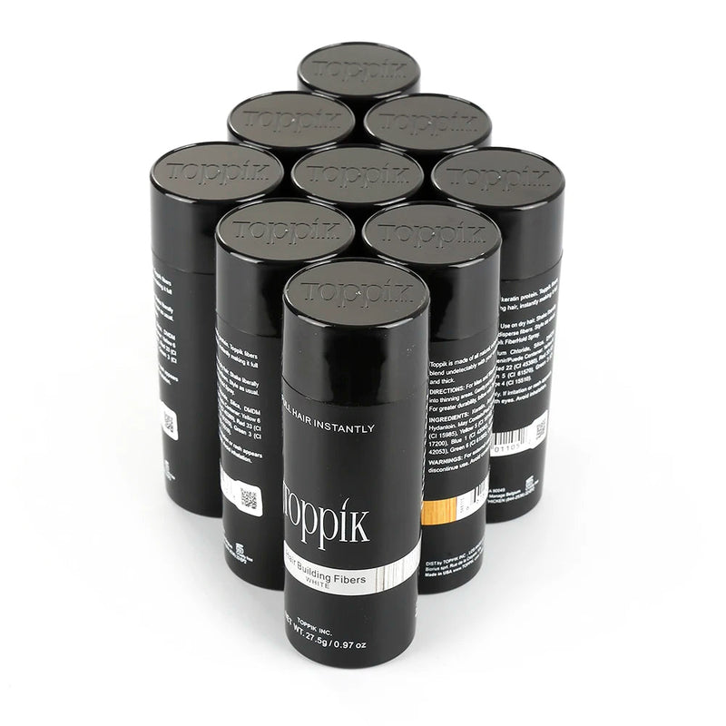 Hair Fiber Spray 27.5g | Natural Keratin Thickening Spray 9 Colours - Supersell