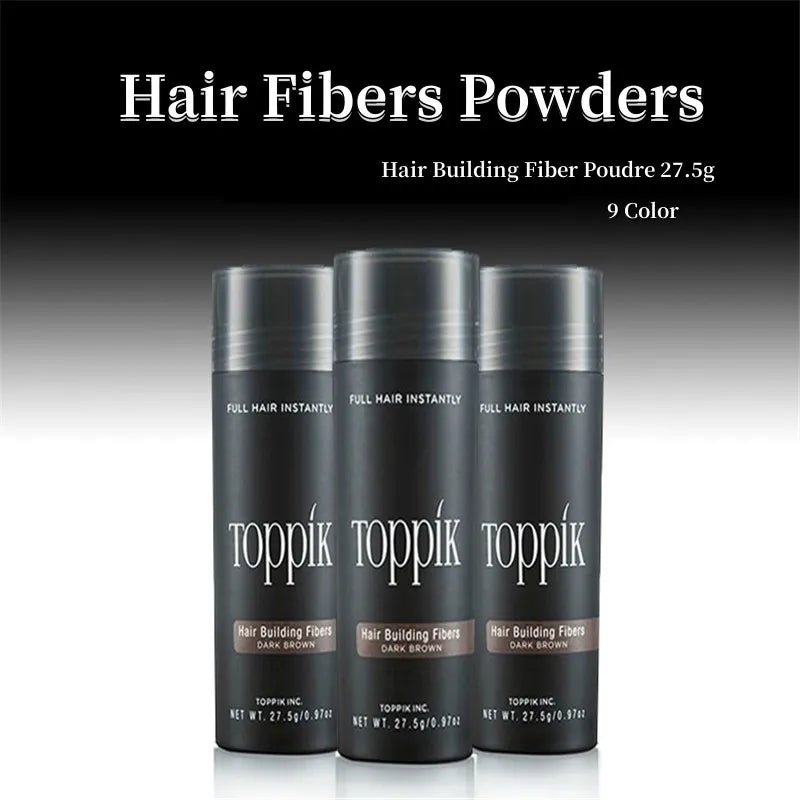 Hair Fiber Spray 27.5g | Natural Keratin Thickening Spray 9 Colours - Supersell