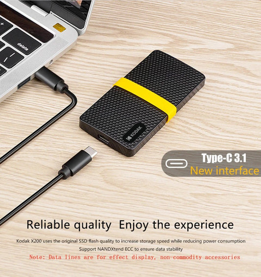 Kodak Portable SSD Type - C USB 3.1 - Supersell