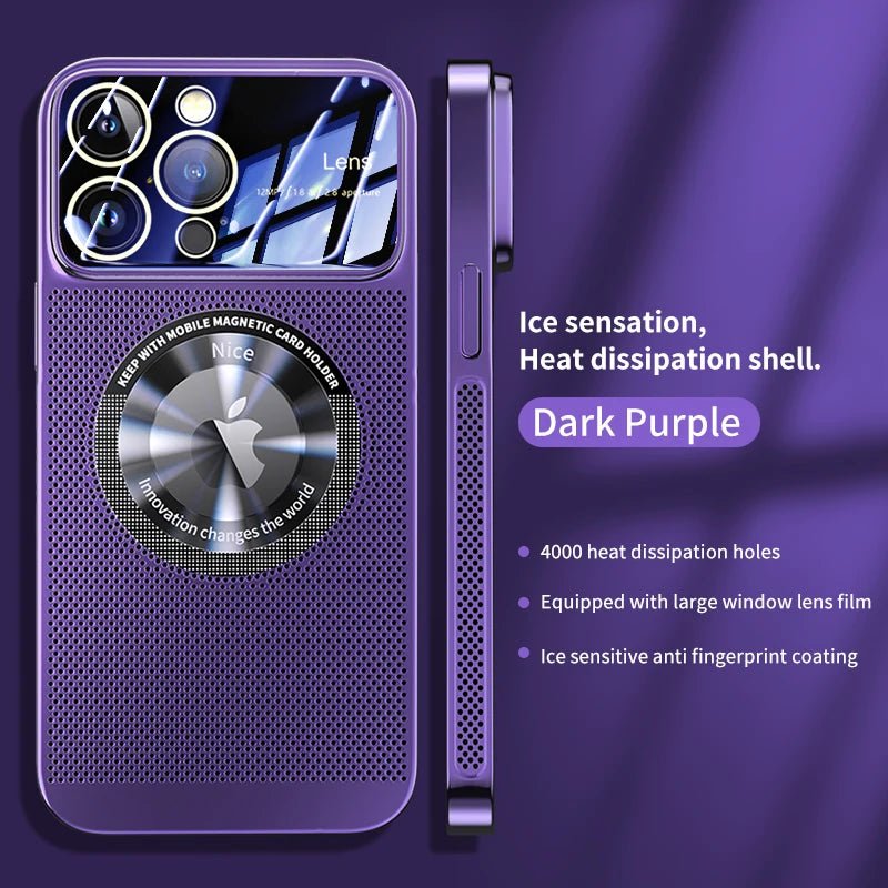 Luxury Heat Dissipation Magnetic Case For iPhone - Supersell
