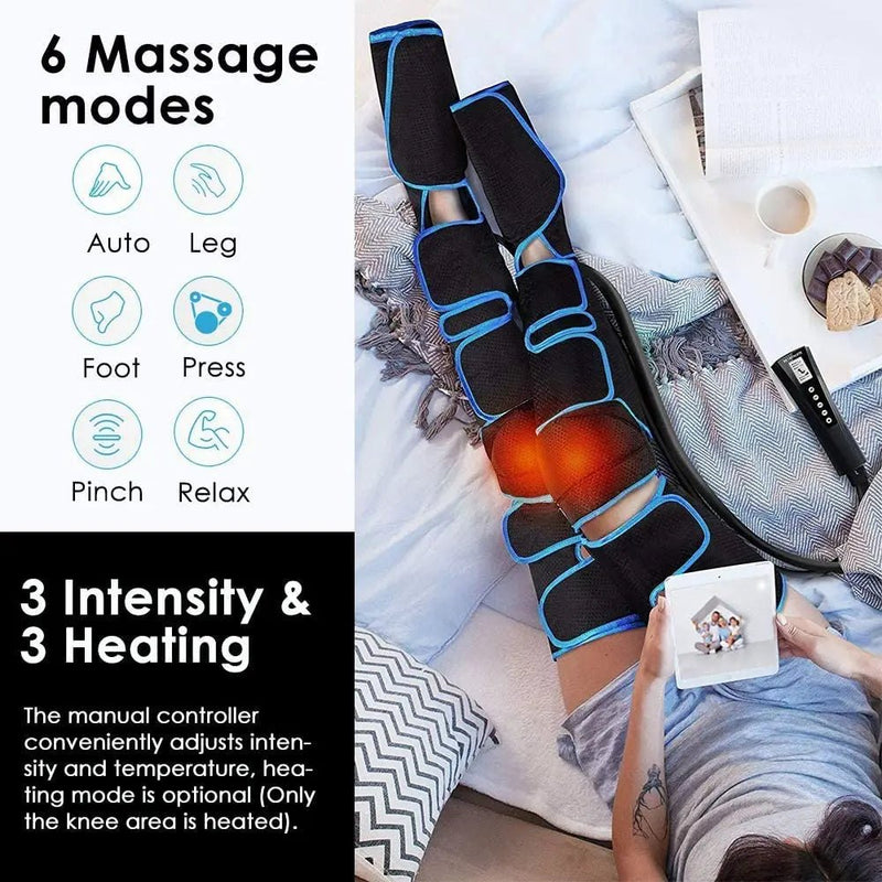 Lymphatic drainage device 360° blood circulation body massager - Supersell