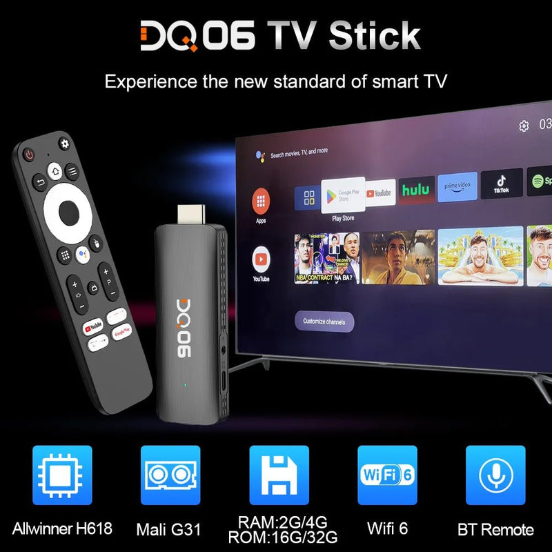 Mini TV Stick 4K - 8K Video - Supersell