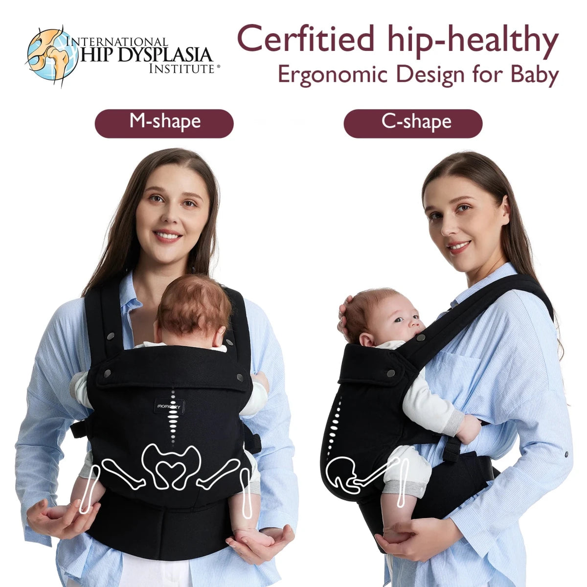 Momcozy Baby Carrier Newborn to Toddler Ergonomic Cozy Carrier - Supersell