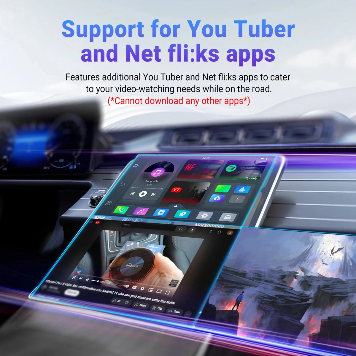 OTTOCAST Play2Video Pro Wireless CarPlay - Supersell