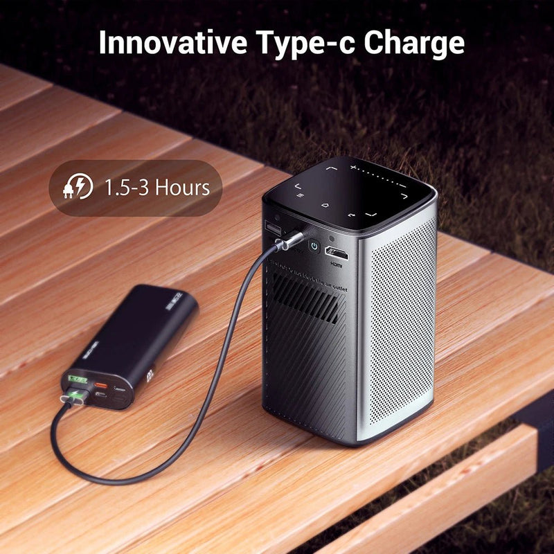 P70 3D 4K Mini Portable Projector With Battery - Supersell