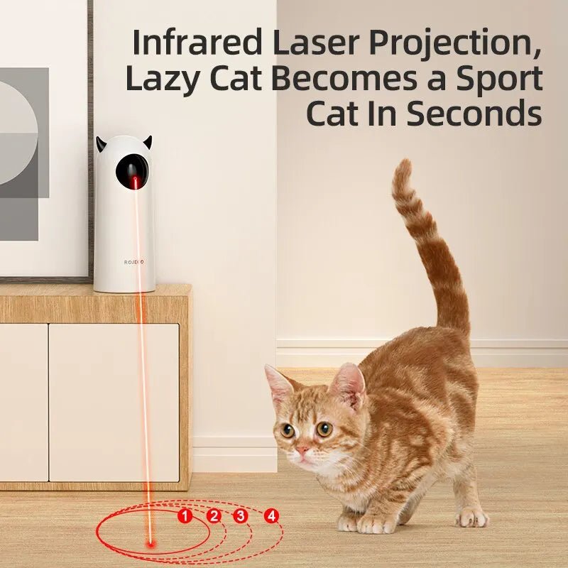 Pet Toys Interactive Smart Teasing LED Laser Indoor Toy - Supersell