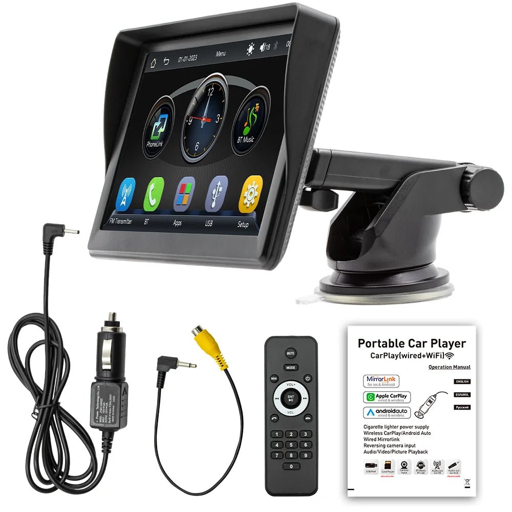 Portable CarPlay Touch Screen for Android and iOS - Supersell