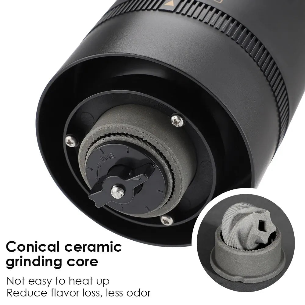 Portable Electric Coffee Maker Grinder TYPE C USB Charge - Supersell