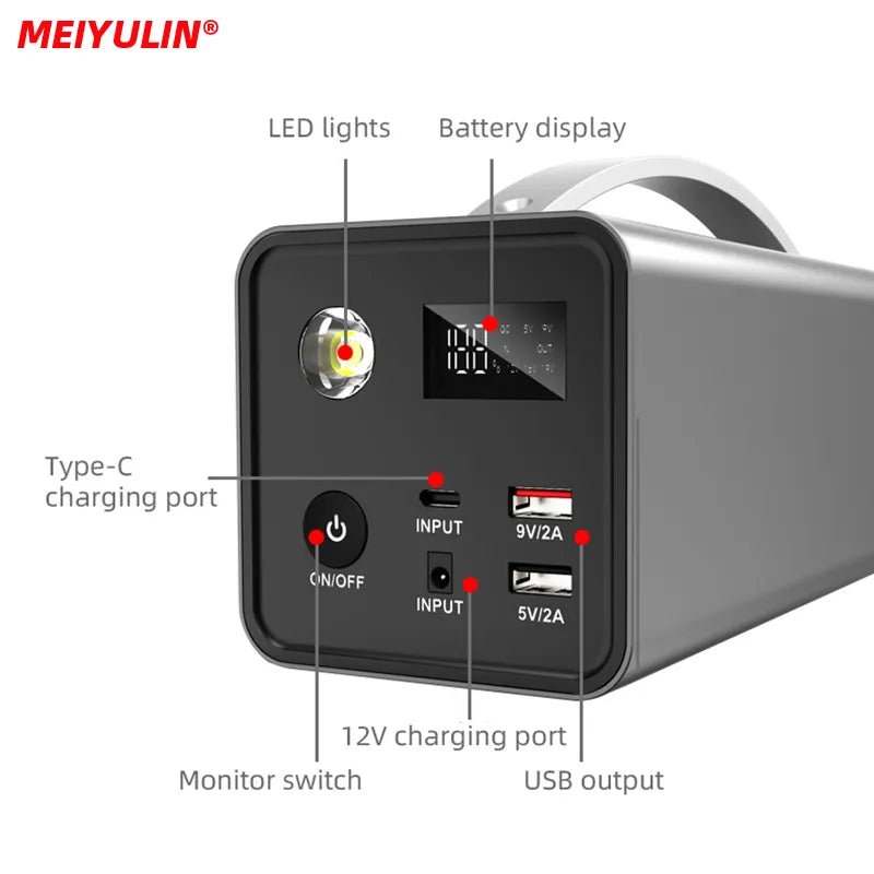 Portable Powerful Power Bank for Outdoor Activities 1.32kg - Supersell