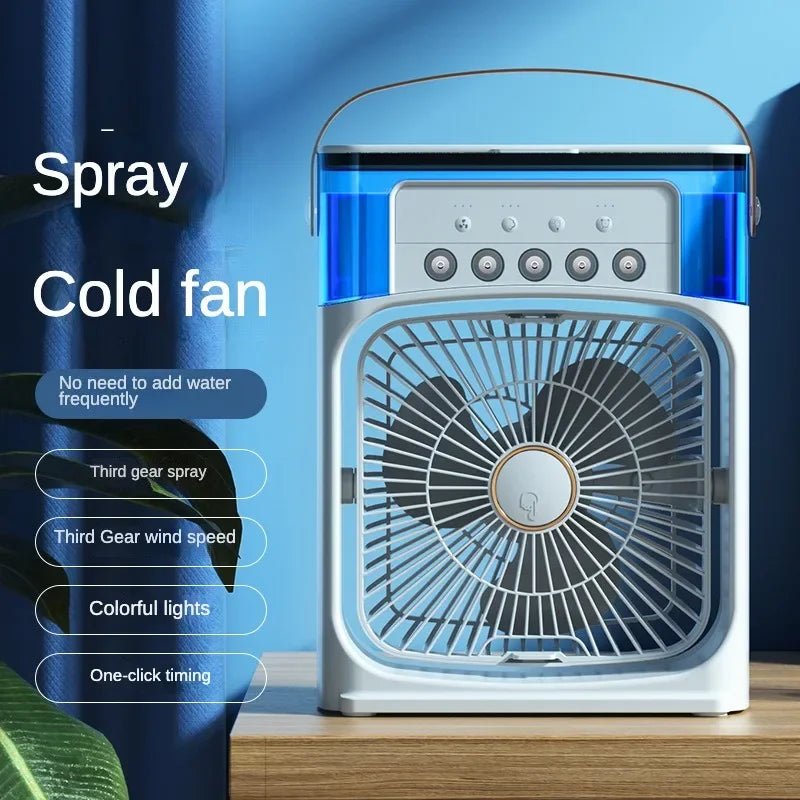 Portable Small Air Cooler Speed Fan - Supersell