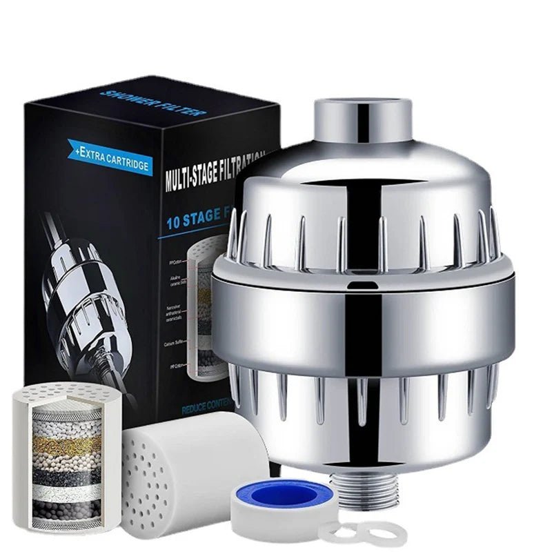 Premium Chlorine - Reducing Shower Filter for Softer, Cleaner Water - Supersell