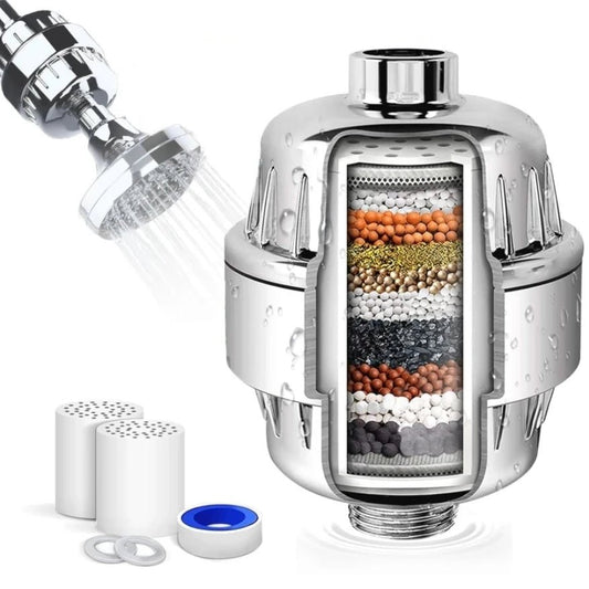 Premium Chlorine - Reducing Shower Filter for Softer, Cleaner Water - Supersell
