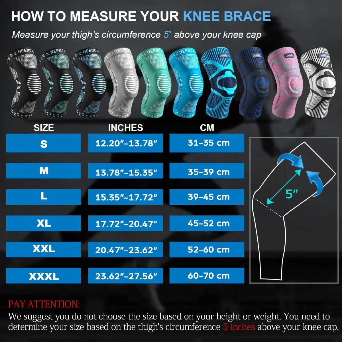 Premium Compression Knee Sleeve for Joint Relief & Recovery - Supersell