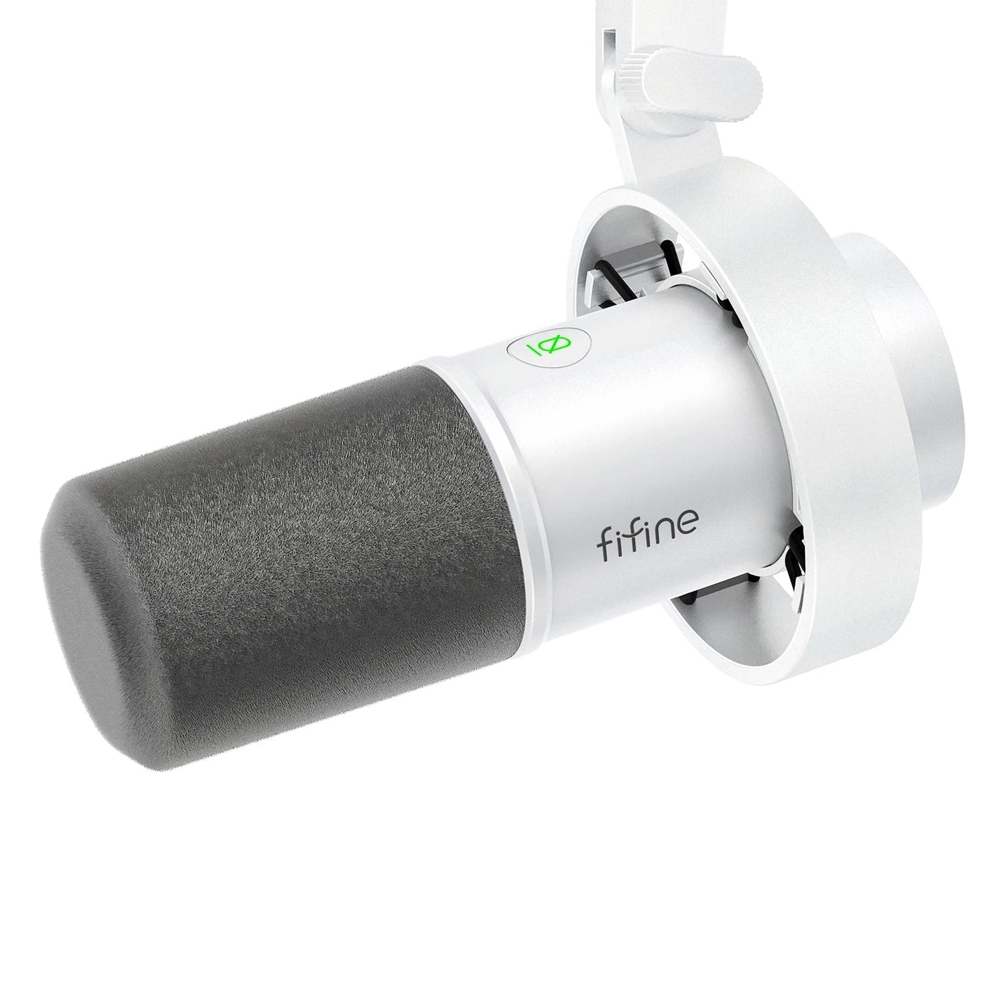 Pro FIFINE USB/XLR Dynamic Microphone with Shock Mount - Supersell