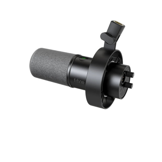 Pro FIFINE USB/XLR Dynamic Microphone with Shock Mount - Supersell