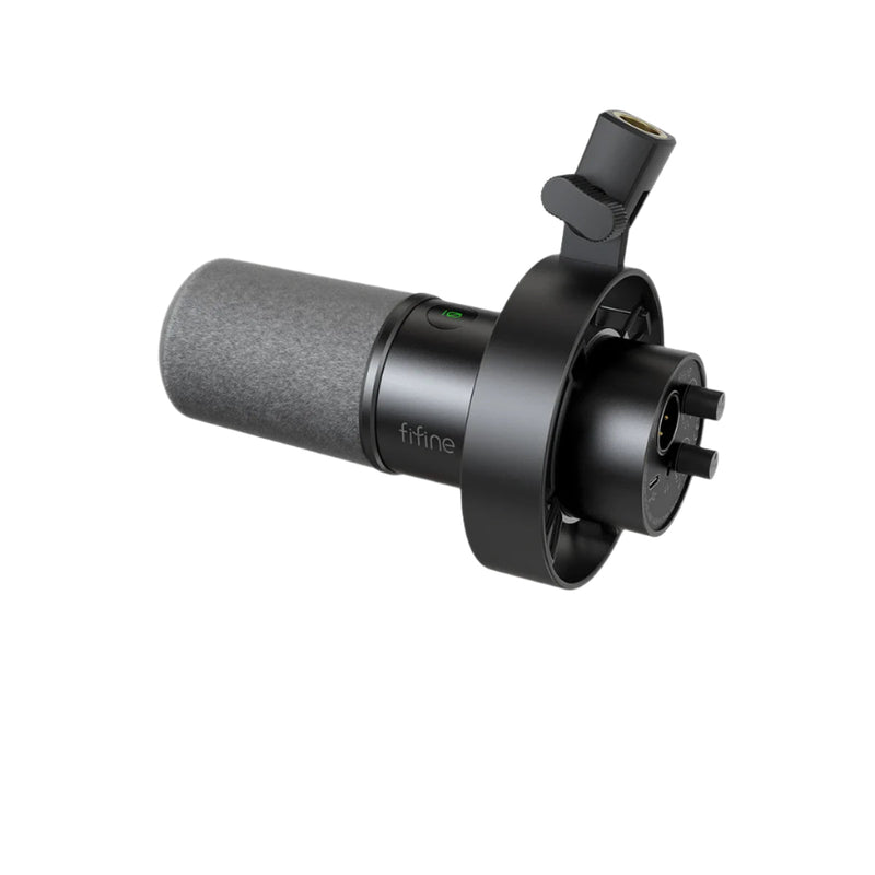 Pro FIFINE USB/XLR Dynamic Microphone with Shock Mount - Supersell