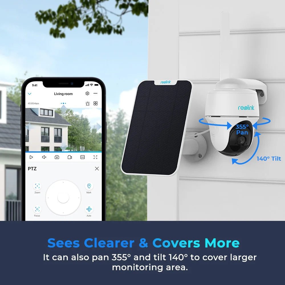 Reolink 4G LTE Solar Wireless Outdoor Camera - Supersell