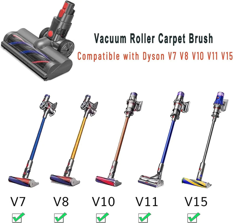 Roller Brush Head Replacement for Dyson V7 V8 V10 V11 V15 - Supersell