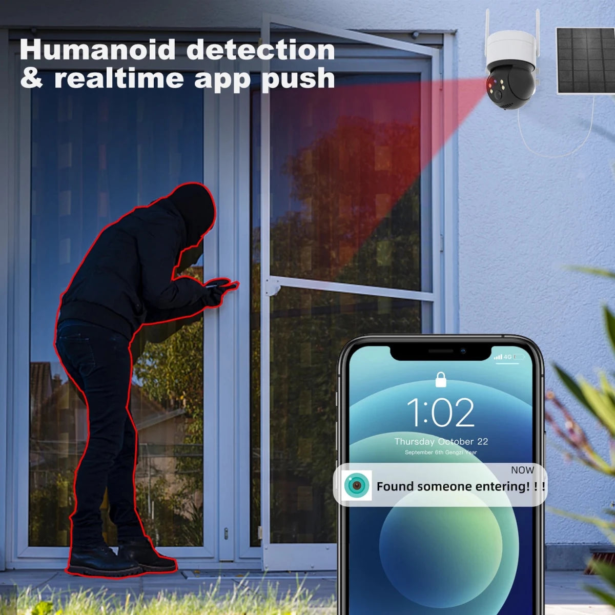 Security Solar Camera Outdoor Wifi SV3C - Supersell