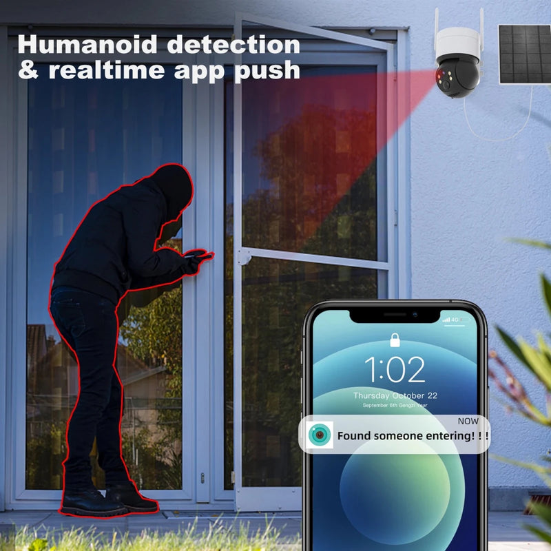 Security Solar Camera Outdoor Wifi SV3C - Supersell