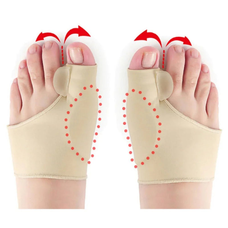 Toe Separator Hallux Valgus Bunion Corrector Hammer Toe Straightener - Supersell
