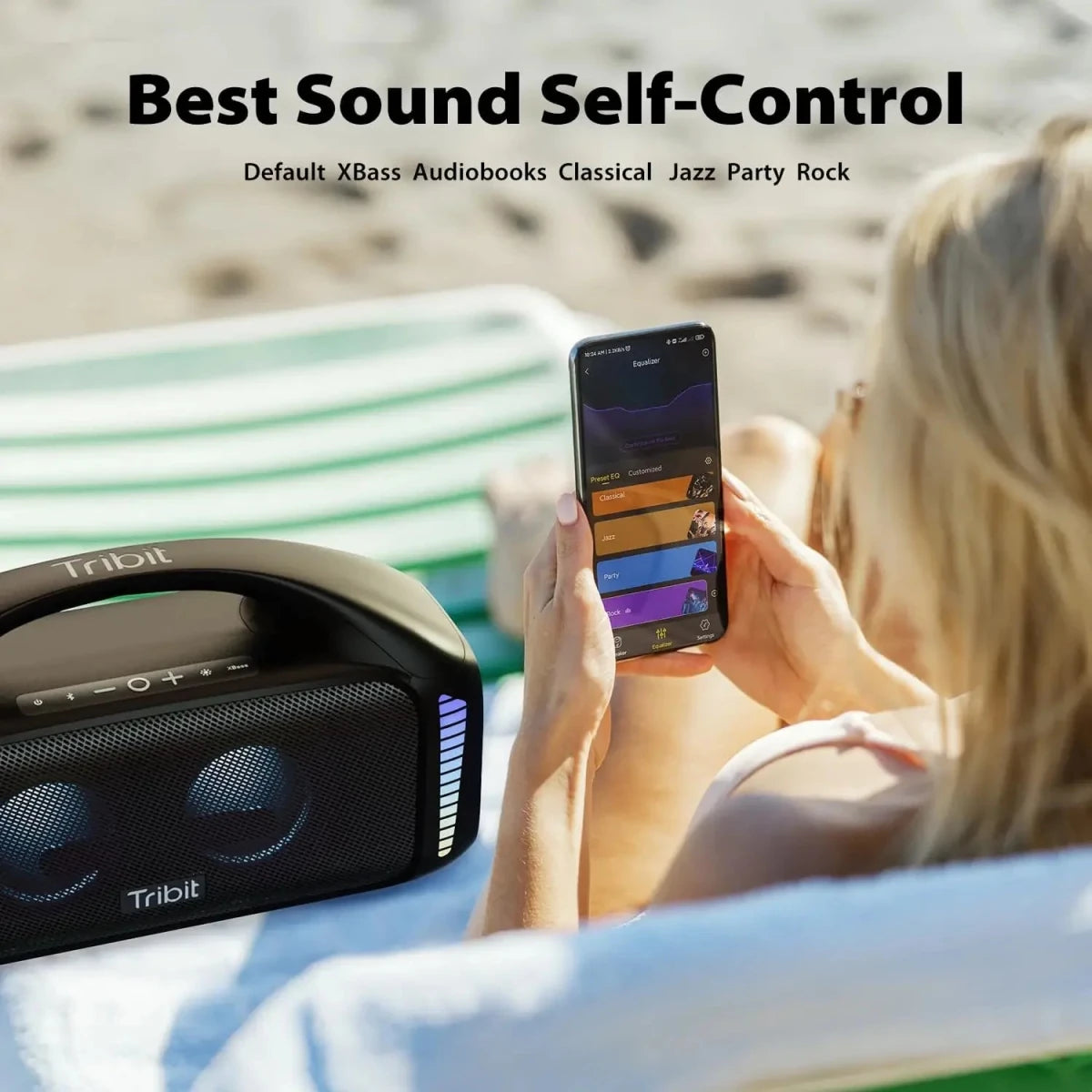 Tribit Portable Bluetooth StormBox Blast Outdoor Wireless Speaker - Supersell