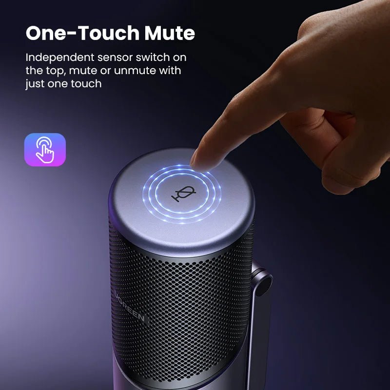 UGREEN USB Microphone with RGB Modes Professional Condenser Mic - Supersell