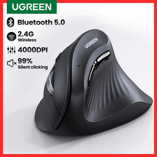 UGREEN Vertical Mouse Wireless Bluetooth 5.0 - Supersell