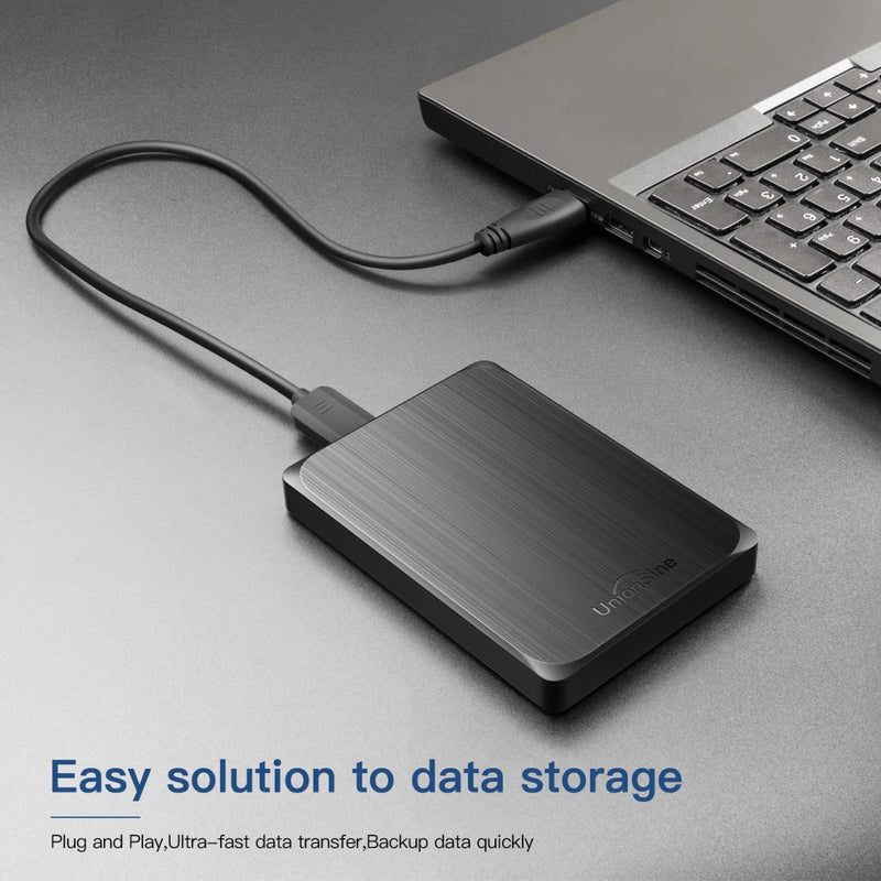 UnionSine HDD 2.5" Portable External Hard Drive USB 3.0 Storage - Supersell