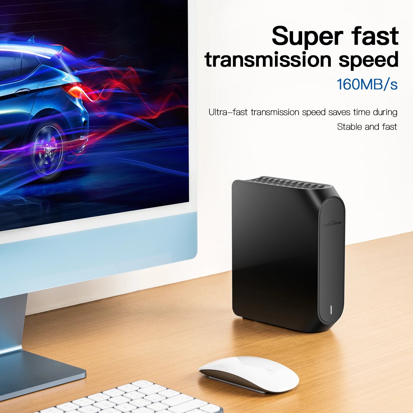 UnionSine USB 3.2Gen External Hard Disk HDD Compatible Desktop/Laptop/Mac/Xbox/Xbox One/PS4/TV - Supersell