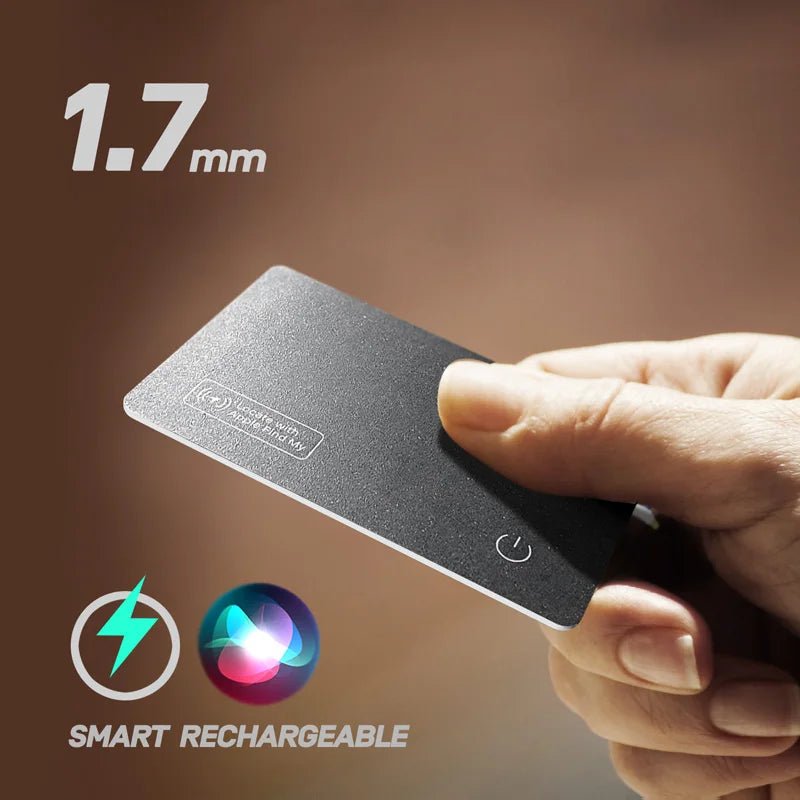 Wireless charger charging tracking card wallet GPS locator - Supersell
