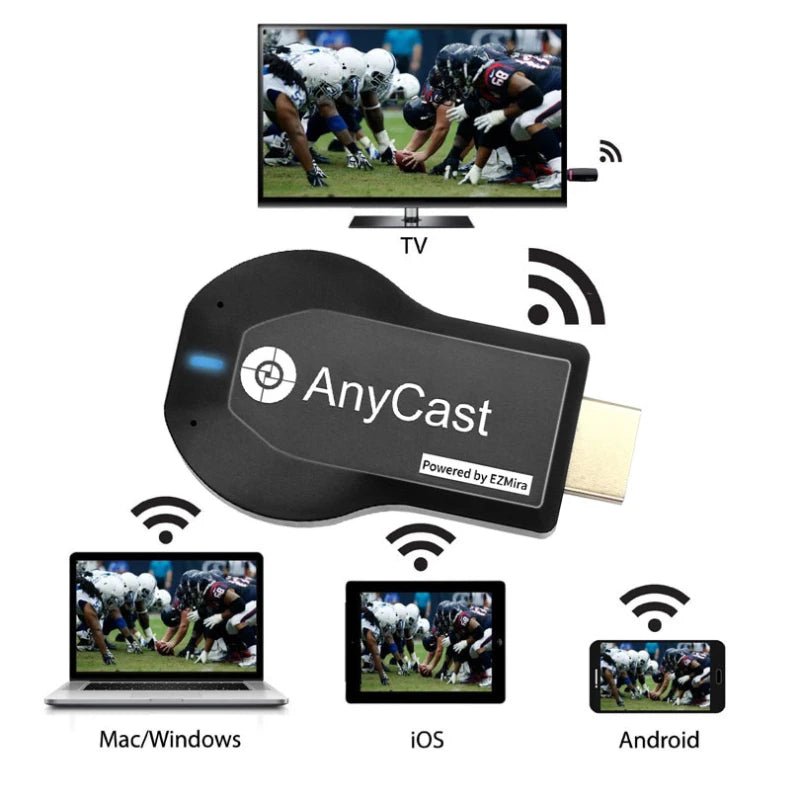 Wireless Wi - Fi Display TV Dongle Receiver HDMI - compatible TV Stick - Supersell