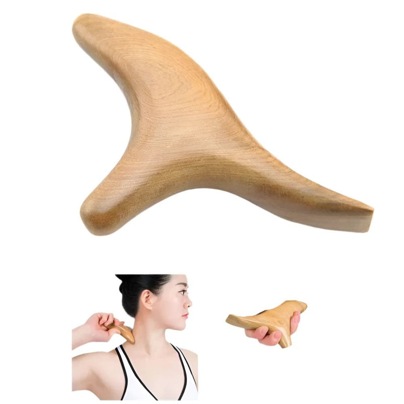 Wood Trigger Point Massage Gua Sha Lymphatic Drainage Tools - Supersell