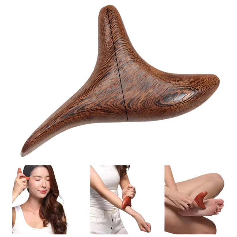 Wood Trigger Point Massage Gua Sha Lymphatic Drainage Tools - Supersell