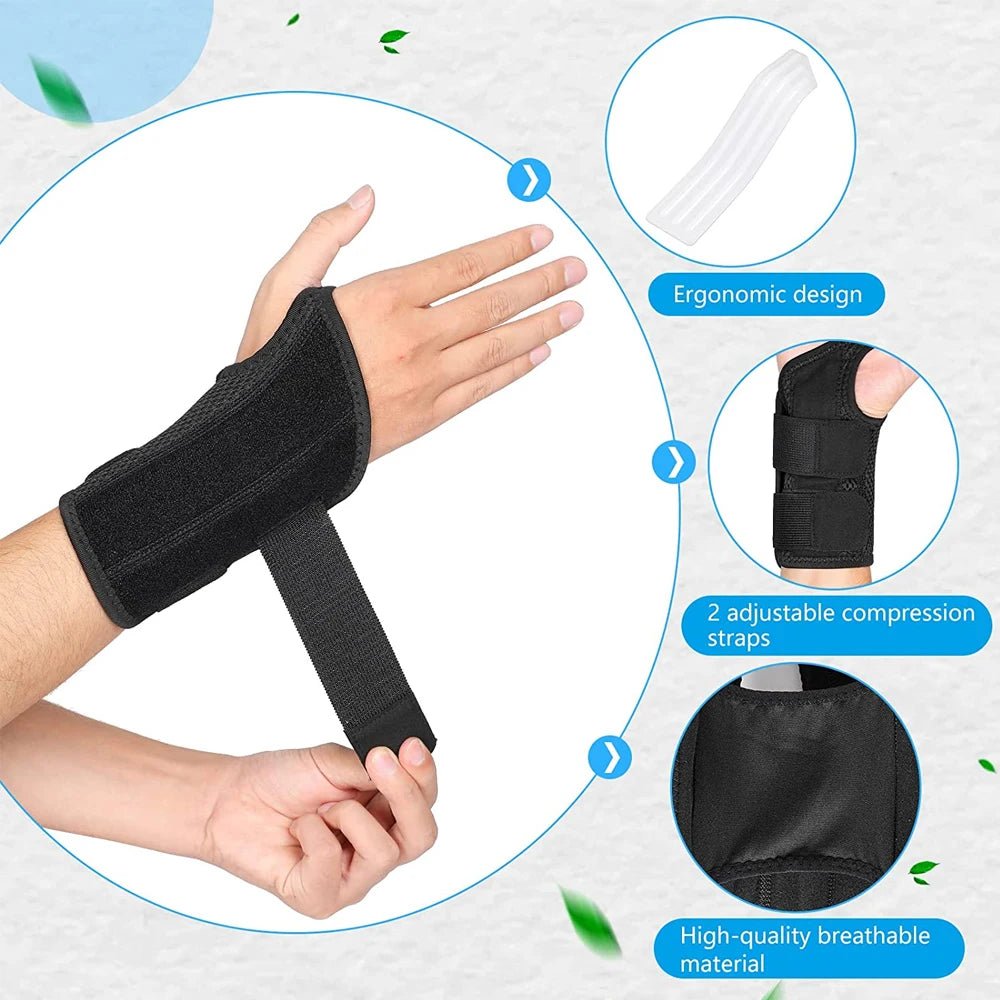 Wrist Splint – Carpal Tunnel, Tendonitis & Arthritis Relief - Supersell