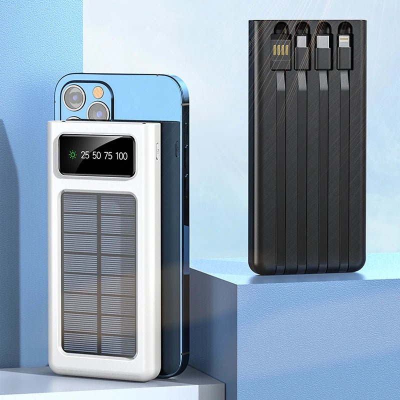 Xiaomi Solar Power Bank 20000mAh Solar Battery Large Capacity - Supersell